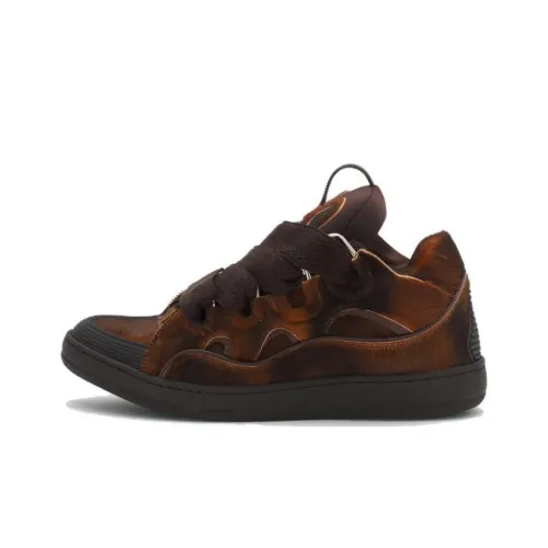 Кроссовки для скейтбординга Lanvin Curb Low Top Коричневые Мужские