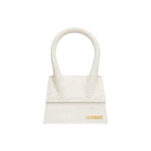 Jacquemus Кожа Хлопок Сумка Женская Экрю