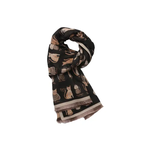 NAME.S Полиэфирный трикотаж Шарфы Женские