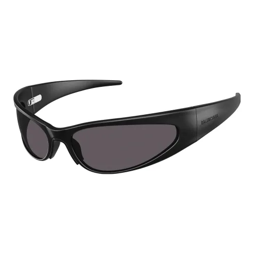 Balenciaga Нерегулярная форма Солнцезащитные очки Унисекс Черный
