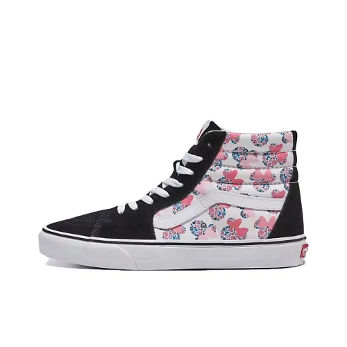 Disney x Vans SK8 High Топ Скейтборд Кроссовки Унисекс Черный