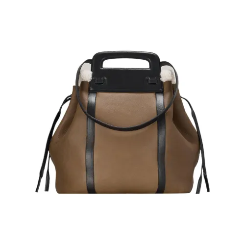 AMIPARIS Shearling Lambskin Large Men's Brown