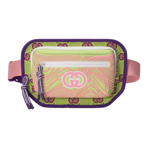 GUCCI Nylon Wallet Men's Green Multicolor GUCCI Нейлоновая кошелек Мужской Зеленый Многоцветный