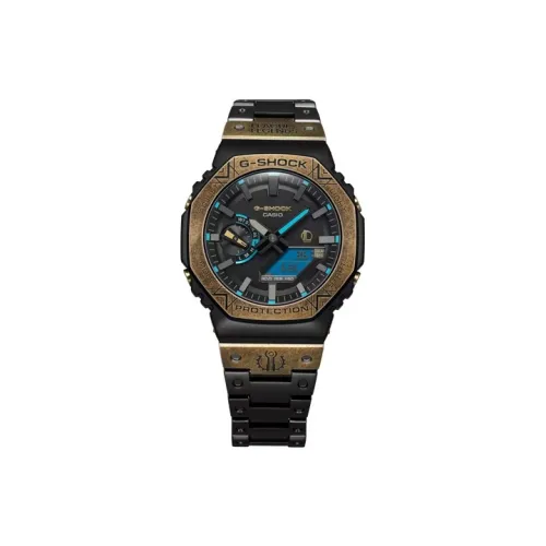 CASIO Солнечный кварцевый механизм унисекс Full Metal коллекция Disk часы 49,8 мм черный