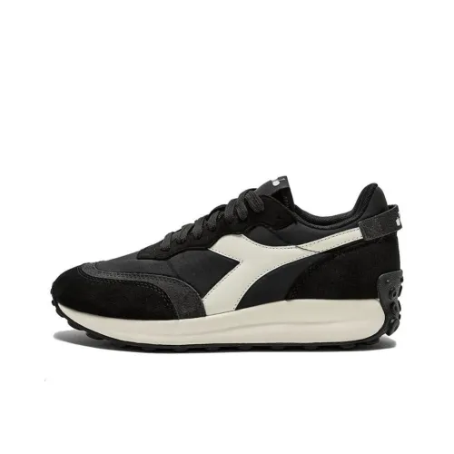 DIADORA Повседневный Низкий Топ Черный Белый Мужской