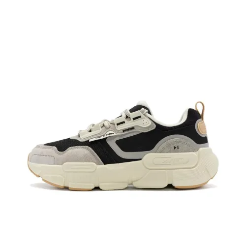 XTEP Shuoying Амортизаторы Устойчивые к истиранию Низкий Топ Повседневный Мужской Черный