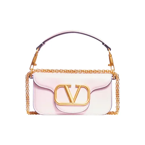 Valentino Locò Телячья кожа Сумка через плечо Женская Розовая