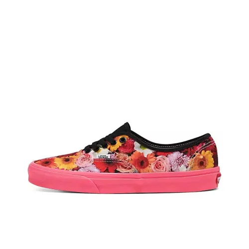 Vans Authentic Series Термостойкие Устойчивые к Износу Низкие Кроссовки для Скейтбординга Унисекс Розовые