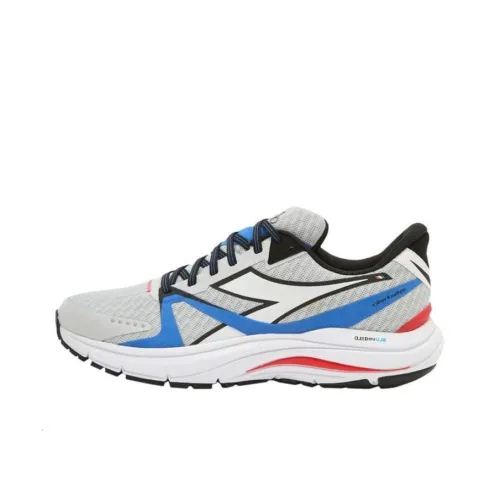 DIADORA Беговые кроссовки Low Top Серый Синий Мужской
