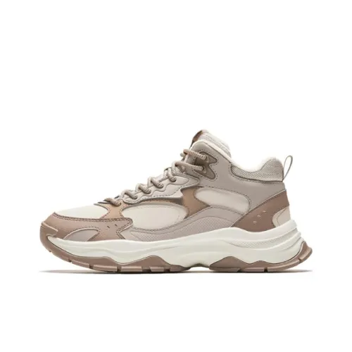 ANTA Life Collection противоскользящий устойчивый к истиранию низкий топ кэжуал женский бежевый желтый