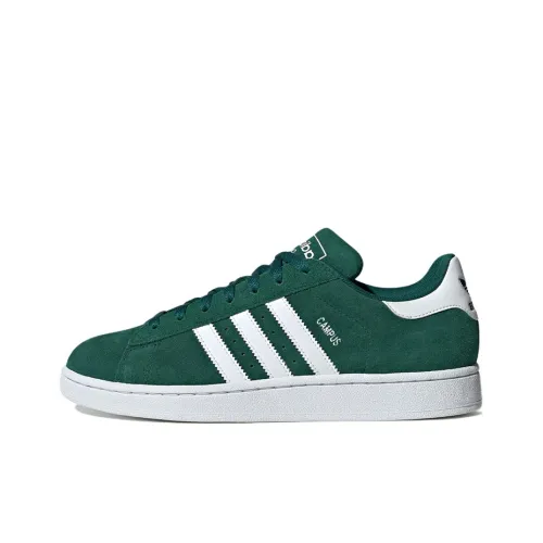 Adidas Originals Campus 2 Скейтборд Кроссовки Низкие Зеленые Белые Унисекс