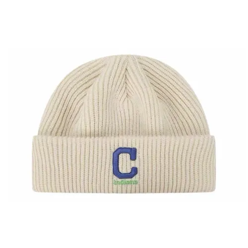 Шапки-бини MLB Base Logo Акрил Унисекс Белый