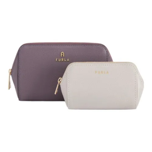 Furla Кожа Косметичка Средний Женский Светло-фиолетовый