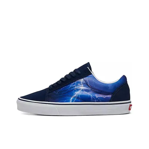 Vans Old Skool Collection Низкие Кроссовки для Скейтбординга Унисекс Синие