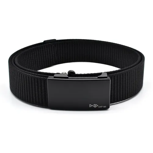 DAP Матовый Автоматическая Застежка Беззубик Вязаные Ткани Нейлон Кожаные Ремни Мужской Ширина 3,5 см