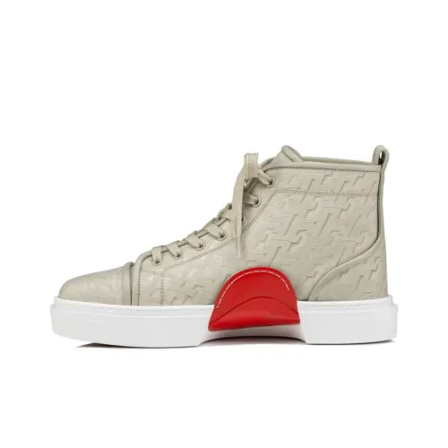 CL High Топ Скейтборд Кроссовки Мужские Бежевые