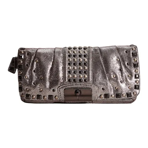 COACH Kristin Кожа Хранение Сумка Клатч Женские Металлический