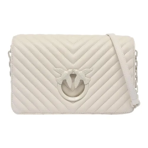 PINKO Коровья кожа Сумка через плечо Женская Белая