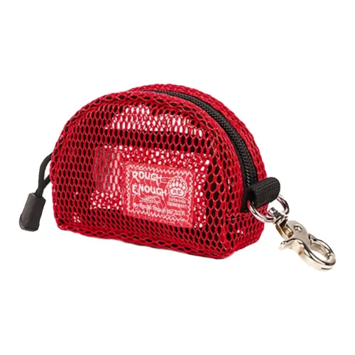 Rough Enough PVC Кошелек Держатель для карт Кошелек для монет Мини Унисекс Бордовый