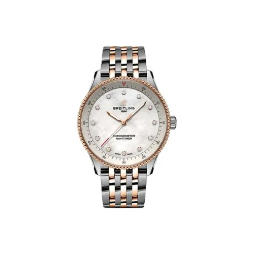 Breitling Кварцевый Movement Женские Часы 32 мм Серые