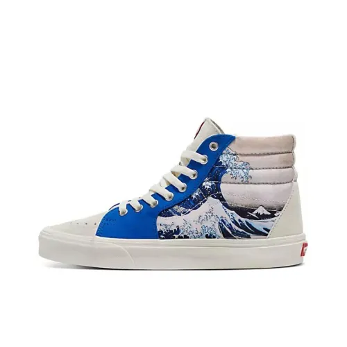 Vans SK8 High Топ Скейтборд Кроссовки Унисекс Белый