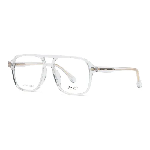 Prsr Пластиковая оправа Квадратные оптические очки Унисекс