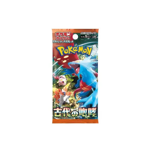 POKEMON Японская версия Фиолетовый Vermillion SV4K Ancient Roar Заправка Пачка Карты для дуэлей 1 коробка