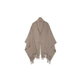 Британский стиль, коллекция, черный кашемир из козы