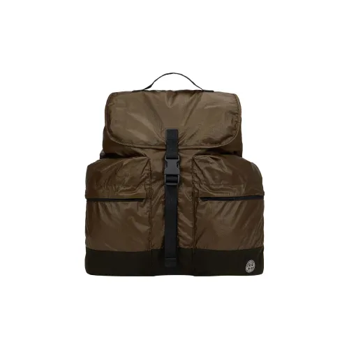 Stone Island Рюкзаки Olive Green Men's