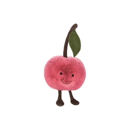 JELLYCAT Fun Food Collection Amuseable Вишня Марбл Куклы Плюшевая Кукла 23 см Высота