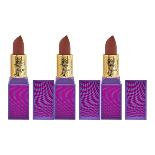 MAKEUP REVOLUTION Коллаборация с Willy Wonka и фабрикой шоколада помада 3,6 г * 3