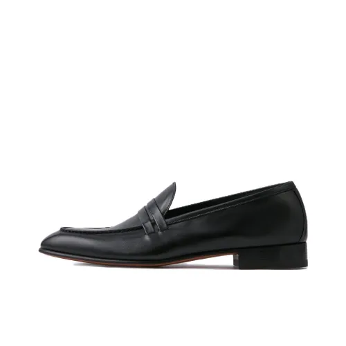 Malone Souliers Лоферы Мужские Черные