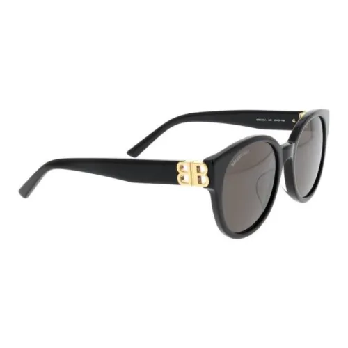 Balenciaga Пластик Нерегулярная форма Солнцезащитные очки Мужской Черный