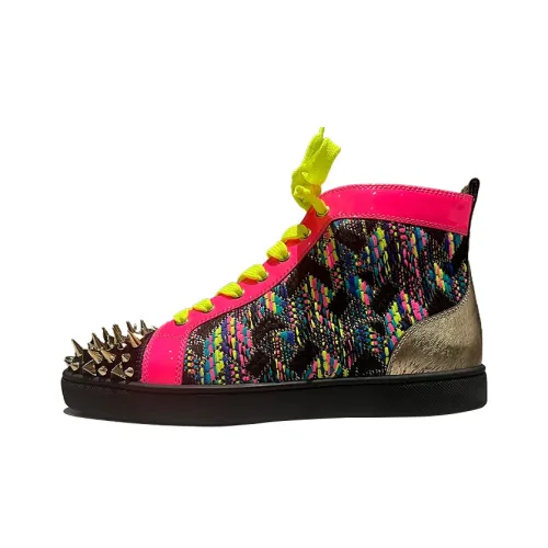Christian Louboutin Скейтборд Кроссовки Высокие Многоцветные Мужские