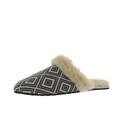 Skechers Cleo COSY Ромб Шаговый шов Домашние тапочки Женские Черный