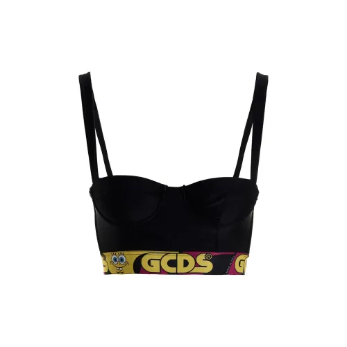 GCDS Черные Женские Бюстгальтеры