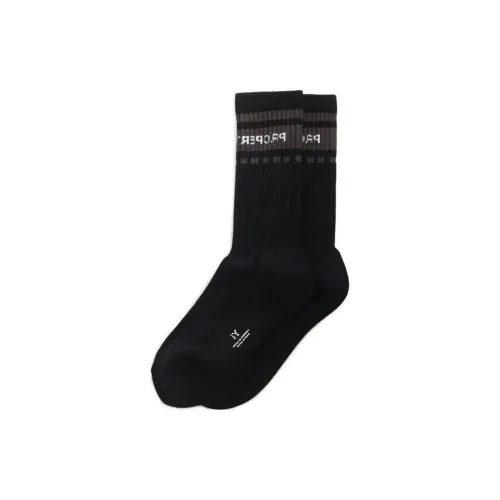 Yohji Yamamoto Черные Унисекс MID Носки до икры
