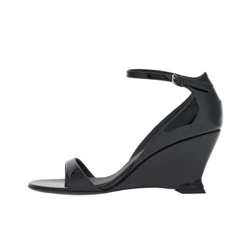 FERRAGAMO One Sandals Strap 7cm Women's Black