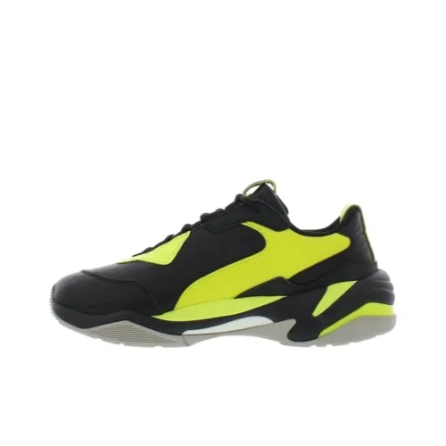 PUMA Thunder RS Fast Износостойкий и Легкий Низкий Топ Повседневная обувь Мужская Черный Желтый