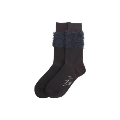 Yohji Yamamoto Серые Унисекс MID Носки до икры