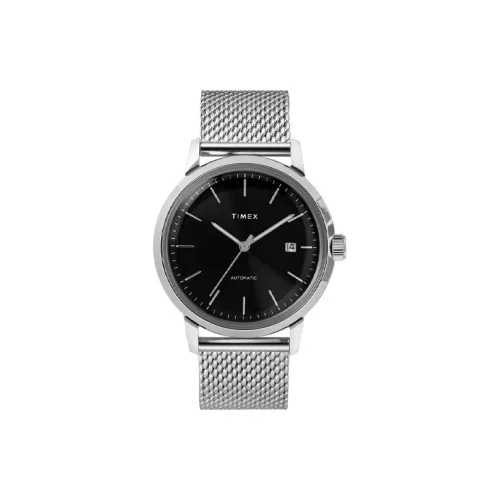 TIMEX Автоматический Механический Механизм Мужские Часы 40 мм Черный
