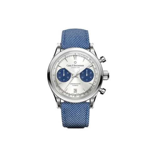 Carl F.Bucherer Автоматический Механический Механизм Мужские Часы 40 мм Серебряный