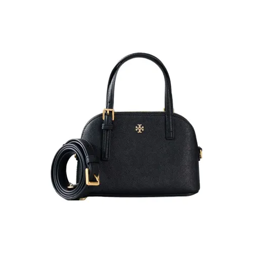 Tory Burch Emerson кожаная сумка-купе сумка на одно плечо женская черная