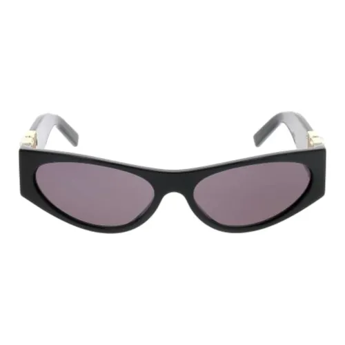 GIVENCHY Ацетат Нерегулярная форма Солнцезащитные очки Унисекс Черный