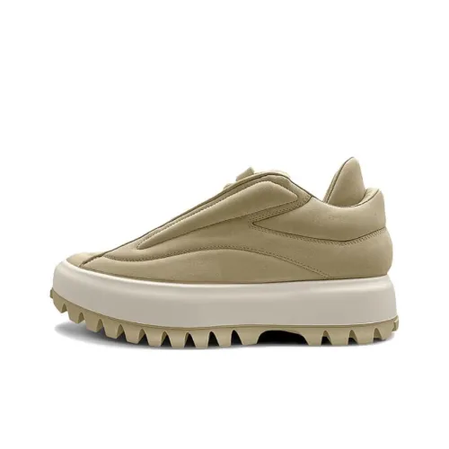 Ecco Низкий Топ Повседневная Обувь Мужская Песочного Тона