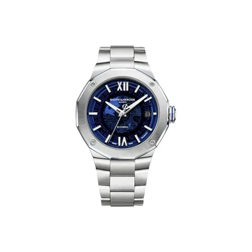 Baume & Mercier Автоматический Механический Мужские Часы Rivera Series 42мм*39,05мм*10,66мм Синий