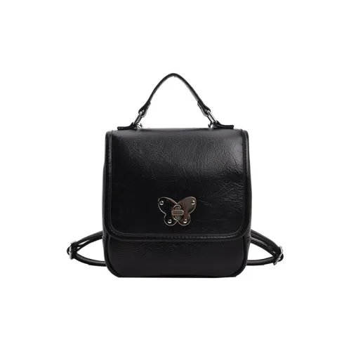 JANE KLAIN Синтетическая кожа Девичий рюкзак Carry Рюкзак Стандартный Женский Черный Экрю Хаки