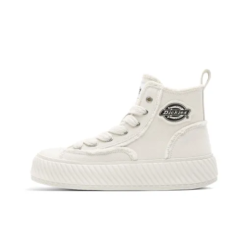 Dickies Trendy Classic And Versatile Высокие Кеды Женские Бежевые