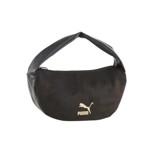 PUMA Полиэстер Повседневная Сумка Сумка для хранения Портативная Сумка через плечо Сумка на плечо Женская Черная