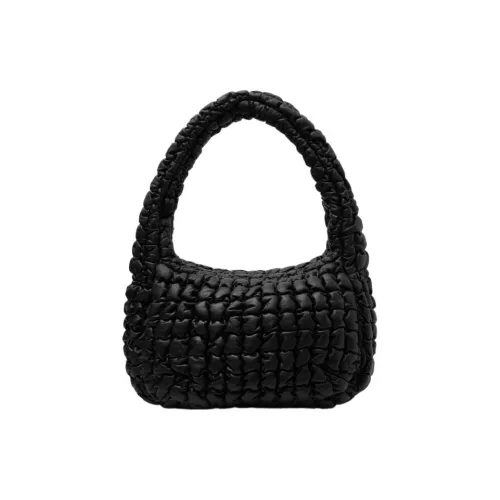 COS Sheepskin Cloud Bag Portable Crossbody Bag Shoulder Bag Women's Black